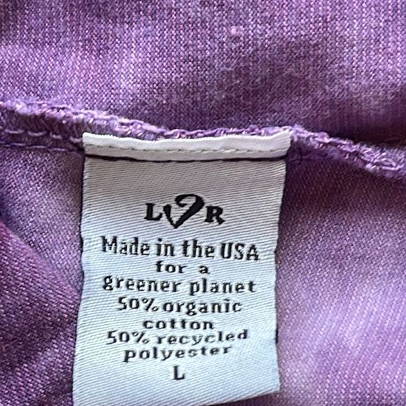 Purple Tie-Dye Wide Leg Pants - Picture 13 of 14